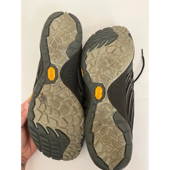 Merrell Men’s Black and Gray Trail Glove 3 Size 13